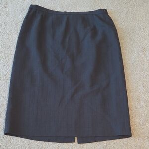 Giorgio Armani Classic Grey Pencil Skirt